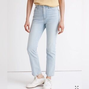 Madewell Slim Demi-Boot Jeans Bellmeade Wash W’s 25 High Rise